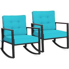 Outdoor Rocking Chairs Costway 2PCS