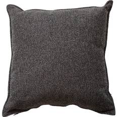 Wove Indoor Outdoor Square Pillow Cover 19.7 H x 19.7 W x 4.8 D in Dark Gray