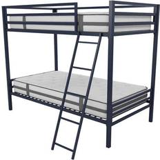 Twin Bunk Beds Novogratz Maxwell Twin-Over-Twin Bunk Bed