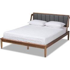 Baxton Studio Beds Dark Helsa