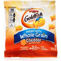 Whole grain crackers Pepperidge Farm Goldfish Whole Grain 100 Snack Crackers Cheddar