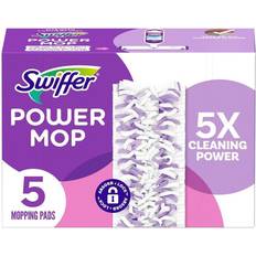 Swiffer Accessories Cleaning Equipments Swiffer PowerMop Multi-Surface Mopping Pad Refills 5 Count Mop