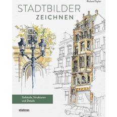 Malbücher Stadtbilder zeichnen