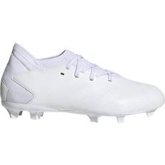 Beste Fußballschuhe Adidas Junior Predator Accuracy.3 FG - Cloud White/Core Black