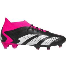 Adidas Pink Soccer Shoes Adidas Predator Accuracy.1 Firm Ground - Core Black/Cloud White/Team Shock Pink 2