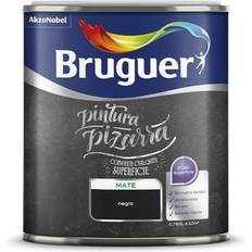 Vernis marins Émail acrylique Ardoise 0,75l. Bruguer noir