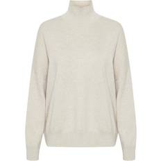 InWear Overdele InWear Tenleyiw Knitted Pullover - Simply Taupe Melange