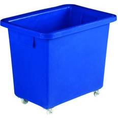 VFM Blue Swivel Castor Skip 405x610x560mm 328217 SBY12930