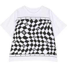 Ternede T-shirts MM6 Maison Margiela Kid's T-shirt - White/Black
