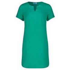 Verdant Cartoon Women's Summer Dress - Verdant Green