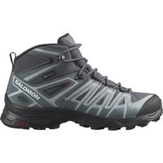 Salomon Women's X Ultra Pioneer Mid Gore-Tex Hiking Shoes Ebony/Stormy Weather/Wine