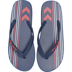 Hummel Herren Flip-Flops Hummel Pantolette Blau Flacher Absatz