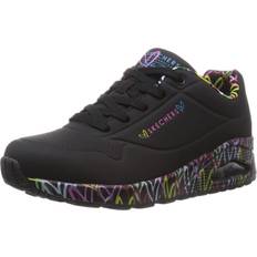 Skechers Chaussures Skechers Femme Uno Loving Love Basket - Schwarz