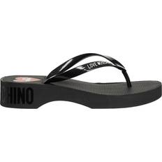 Love Moschino Tofflor & Sandaler Love Moschino Tåsandaler JA28064G0GI30000 Nero Svart