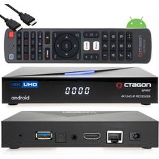 Media Player Octagon spirit 4k uhd android 9.0 ip receiver hdr10 dual-wifi lan bluetooth