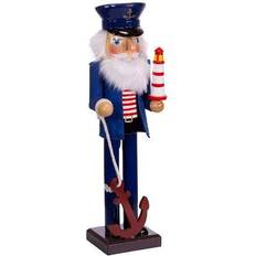 Blue Nutcrackers Kurt Adler Wooden Nutcracker