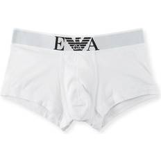 Mens armani Emporio Armani Stretch Cotton Wide Waistband Trunk - White