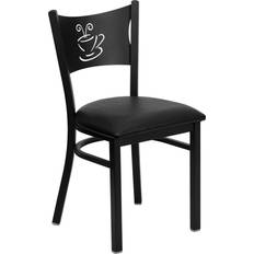 Kitchen Chairs Flash Furniture HERCULES Series Black Kitchen Chair