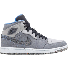 Nike Air Jordan 1 Mid SE M - Grey Fog/Black/Blue Tint/University Blue