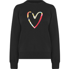 Paul Smith Women's Swirl Heart Crew Neck Sweatshirt - Black