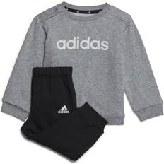 80 Tracksuits på rea adidas Infant Essentials Lineage Jogger Tracksuit - Mgreyh/White (HR5882)