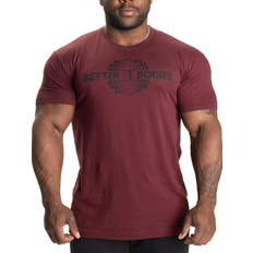 Herr - Röda - Träningsplagg T-shirts Better Bodies Recruit Tee - Maroon