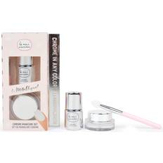 Le Mini Macaron Le Metallique Manicure Set Chrome 3-pack