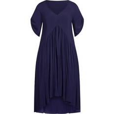 Avenue Val Dress Plus Size - Navy