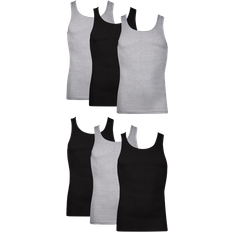 Hanes Men's Undershirt Tank Top 6-Pack - Assorted