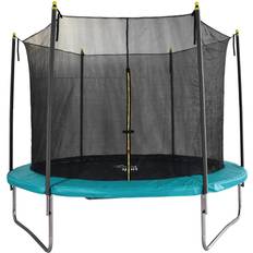 The Range Trampoline 244cm Green + Saftey Net