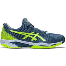 Asics Green Racket Sport Shoes Asics Solution Speed Ff