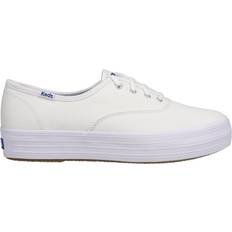 Keds canvas Keds The Platform Canvas White Women's Shoes White