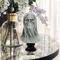 Design Toscano Samhain's Veiled Maiden of Death Bust Statue Figurine