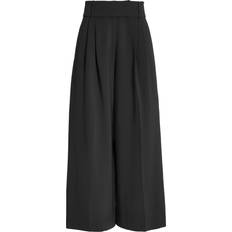 Proenza Schouler Pleated Wide-Leg Pants - Black