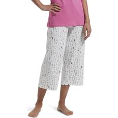 Hue Women's Sleepwell Printed Knit Capri Pajama Pant - Martini