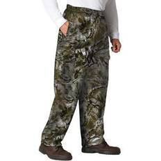 6XL - Women Pants KingSize Thermal-Lined Cargo Pants - Woods Camo