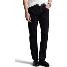 Jeans Polo Ralph Lauren Hampton Relaxed Straight Jean - Black Stretch