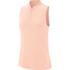 Polo Shirts Nike Women's Dri-Fit Sleeveless Golf Polo - Echo Pink