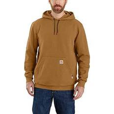 Men - Viscose Sweaters Carhartt Flame Force Midweight Hooded Sweatshirt - Brown