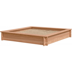 Sandbox Larch 150x150x25cm
