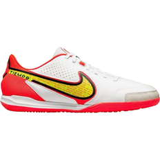 Nike Tiempo Legend 9 Academy IC - White/Bright Crimson/Volt