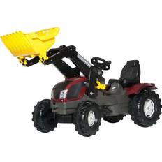 Coches de Pedales Rolly Toys 611041 Farmtrac Tractor De Pedales Claas Axos 340 Con Pala Frontal