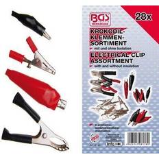 BGS Technic Krokodilklemmen-Sortiment 28-tlg. Multitool