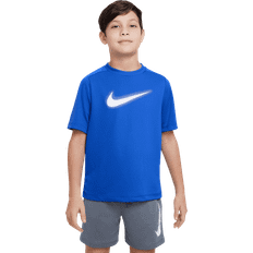 Nike Dri-FIT Graphic Maglietta Ragazzi Blu