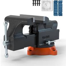 Sargentos de banco VEVOR 6" Bench Vise w/ Anvil 360° Locking Base Sargento de banco