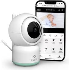 Babymonitor wifi TrueLife TLNCR3S video baby monitor Wi-Fi White