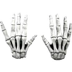 Esqueletos Vestidos de fiesta Ghoulish Productions Realistic Skeleton Adult Gloves