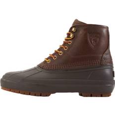 Polo Ralph Lauren Botas de Encaje Polo Ralph Lauren Claus Tumbled Leather Boot - Chocolate Brown/Dk Brown Male