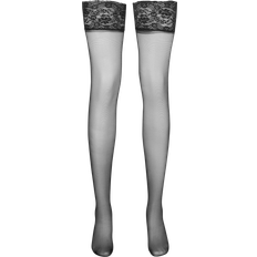 Silky Stay Up 20 Denier - Black