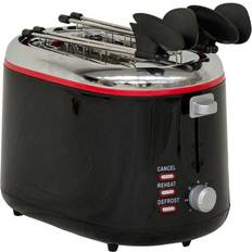 Tostapane Ardes AR1T25 Tostapane Con Pinze Per Toast Farciti 3 Funzioni Cottura 850W Nero